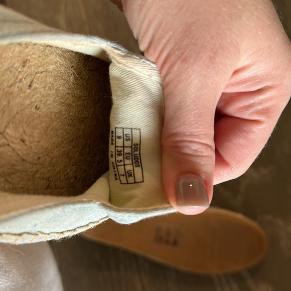Soludos Taco espadrilles - size 9 - Picture 4 of 5